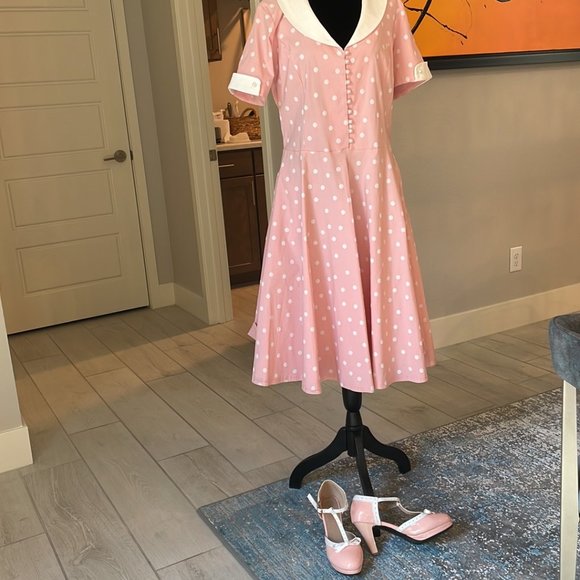 Retro Vintage Style 1950’s I Love Lucy Shoes Women’s Size 10 - Picture 4 of 10